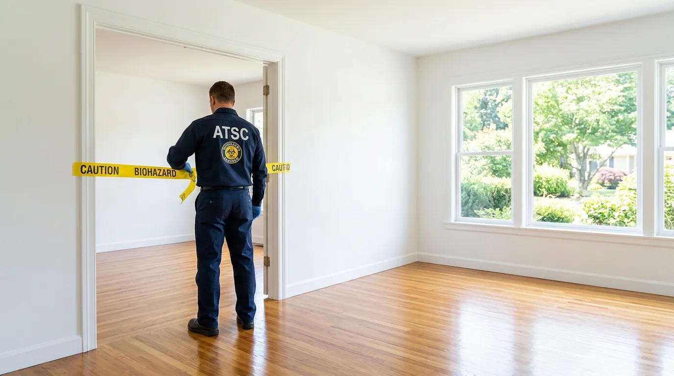 Certified biohazard cleanup crew performing Crime Scene Cleanup in Bisbee
